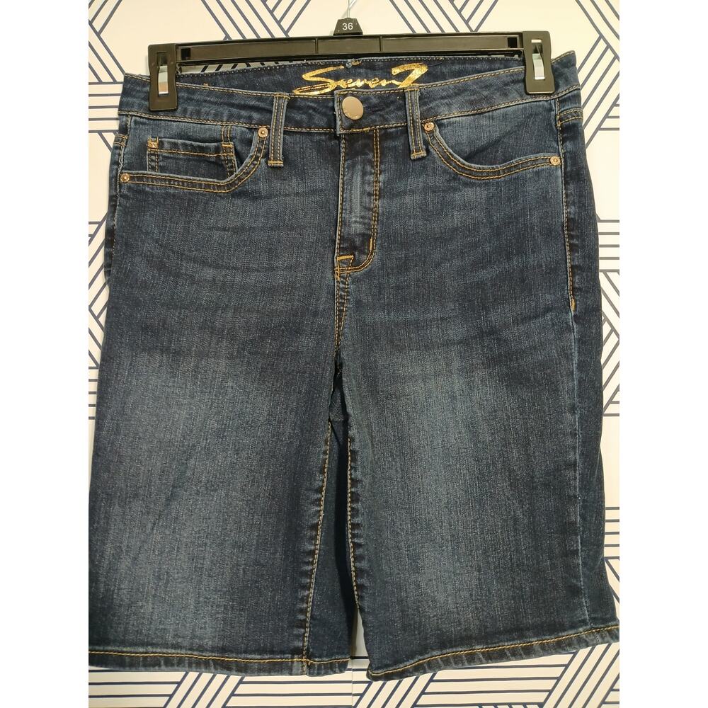 Seven7 Sunset Bermuda Shorts  Mom Core Minimalist Everyday Basics